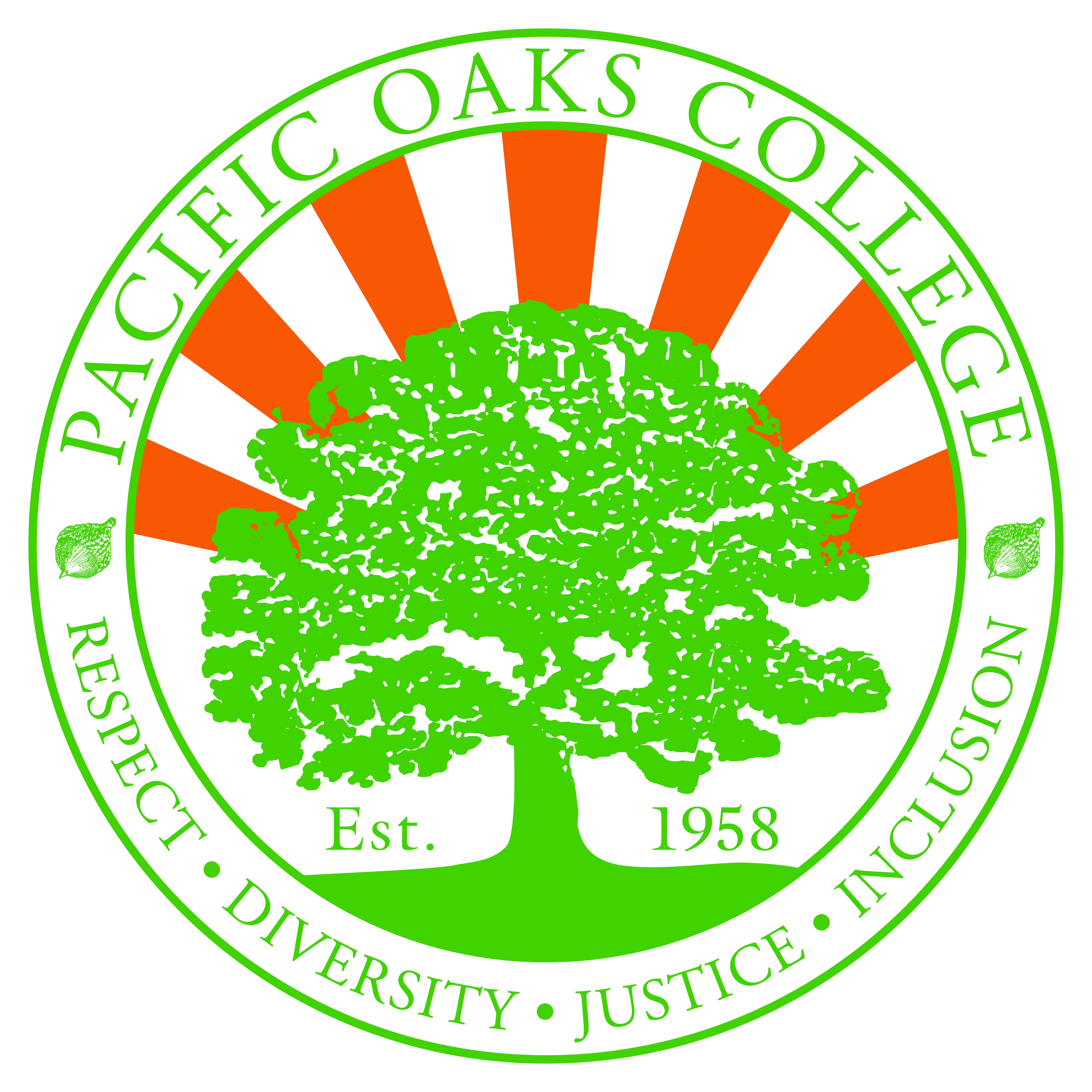 Refreshed Pacific Oaks College Seal
