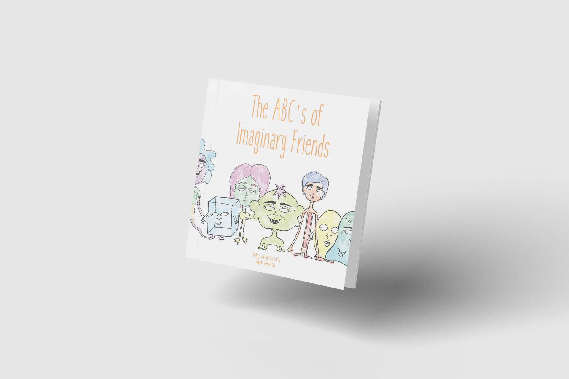 ABCs of Imaginary Friends Book Cover Mockup